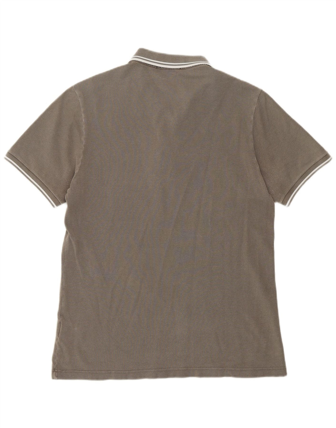 Polo da uomo Fred Perry in cotone grigio medio