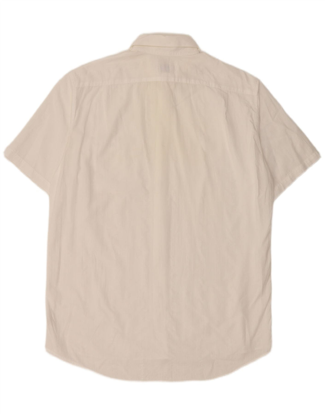 Camicia a maniche corte da uomo Lacoste taglia 41 grande cotone bianco