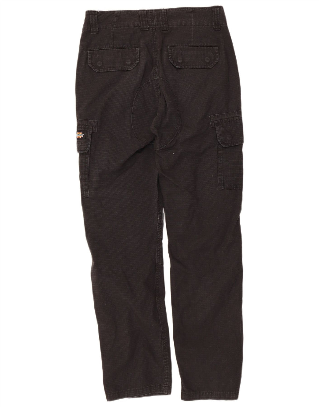 DICKIES Pantaloni cargo dritti da uomo W28 L29 cotone nero