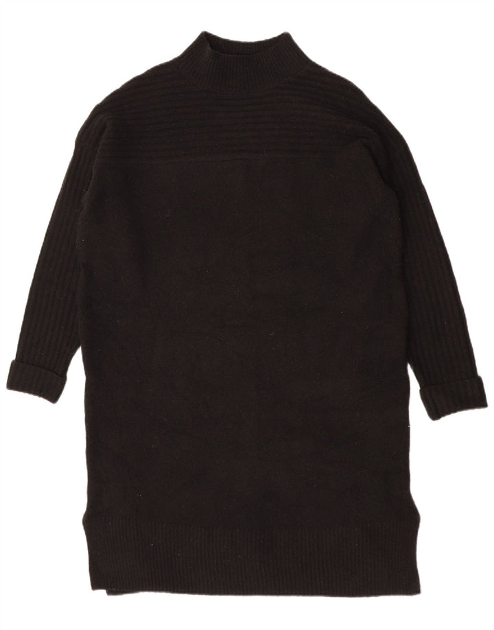 Abito maglione da donna Fat Face UK 16 grande nero