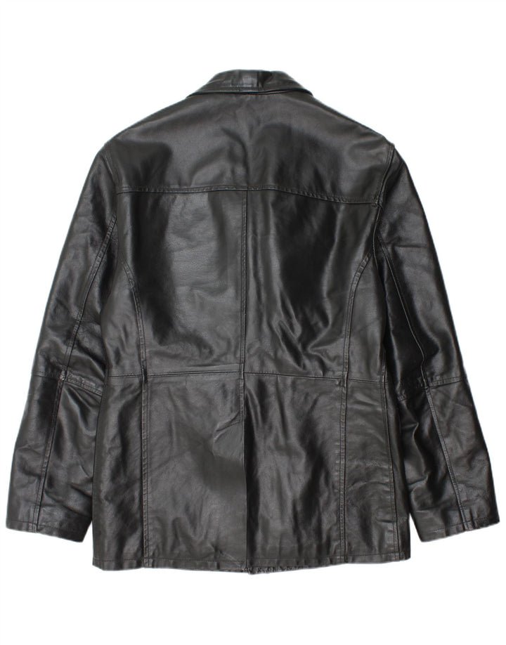 Giacca in pelle da uomo Imperial UK 36 piccola in pelle nera