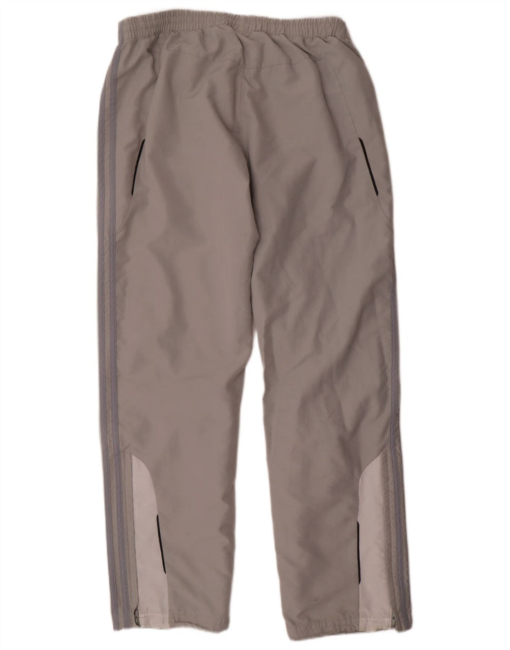 Pantaloni da tuta da uomo Adidas UK 42/44 Large Grigio Poliestere