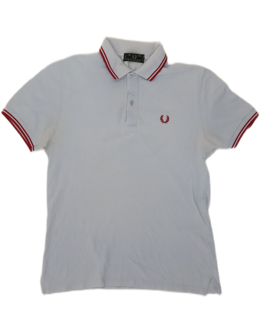 Polo Uomo FRED PERRY Piccola Blu Cotone