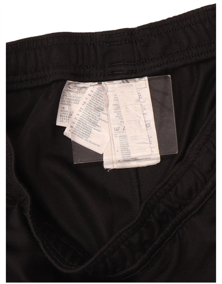 Pantaloni da tuta da uomo ADIDAS piccoli in poliestere nero