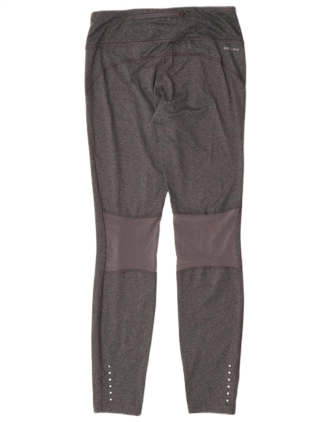 Leggings Nike Dri Fit da donna UK 10 piccolo poliestere grigio
