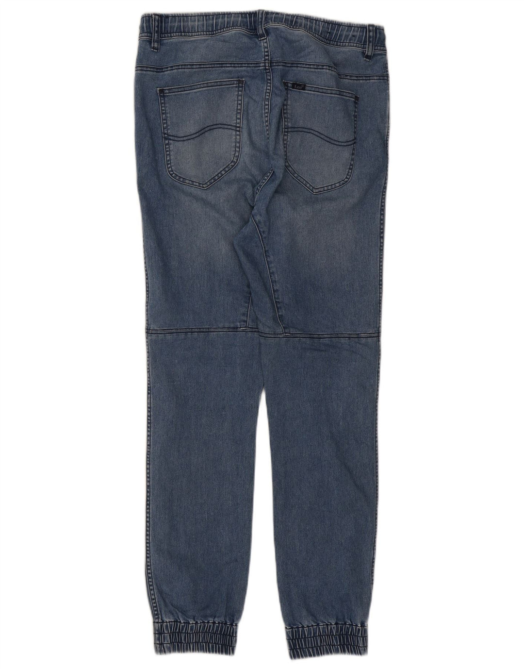 Jeans slim da jogging da donna Lee medi W30 L29 cotone blu
