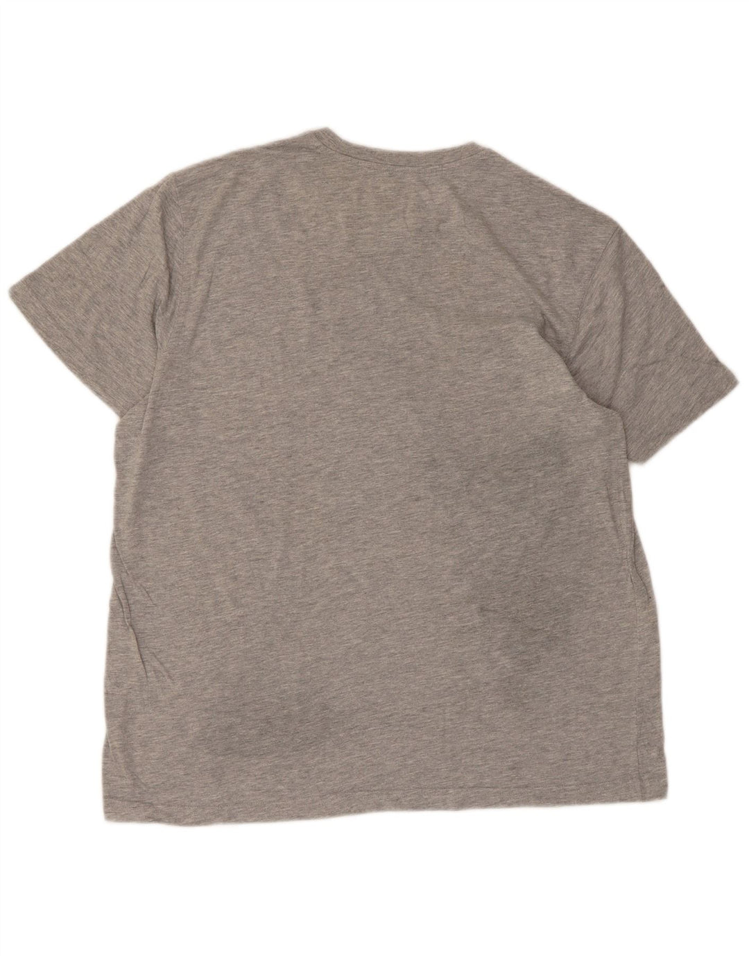 T-shirt grafica da uomo Eddie Bauer Top grande in cotone chiazzato grigio