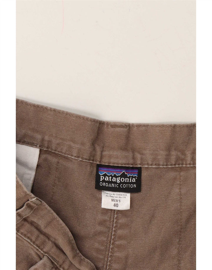 Pantaloncini chino da uomo Patagonia W40 XL in cotone grigio