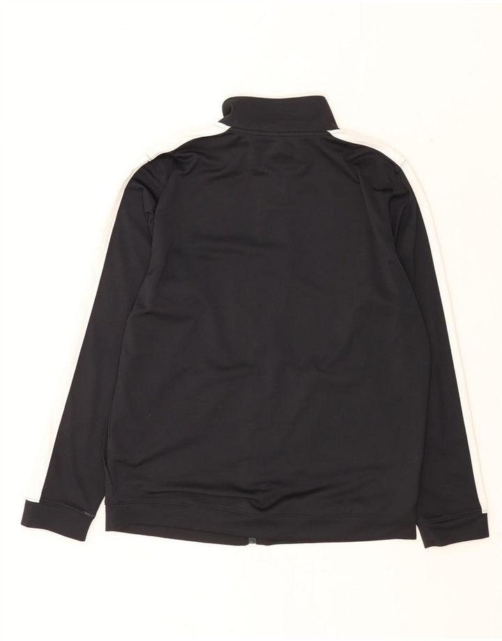 Giacca da ginnastica da uomo Under Armour grande in poliestere color block nero