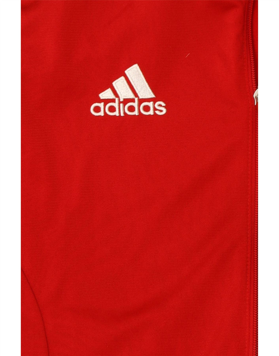 ADIDAS Mens Tracksuit Top Jacket Medium Red Colourblock Polyester Vintage Adidas and Second-Hand Adidas from Messina Hembry 