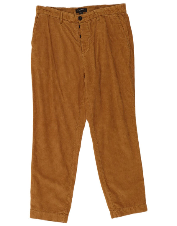 Pantaloni da uomo slim fit in velluto a coste All Saints W34 L28 cotone beige