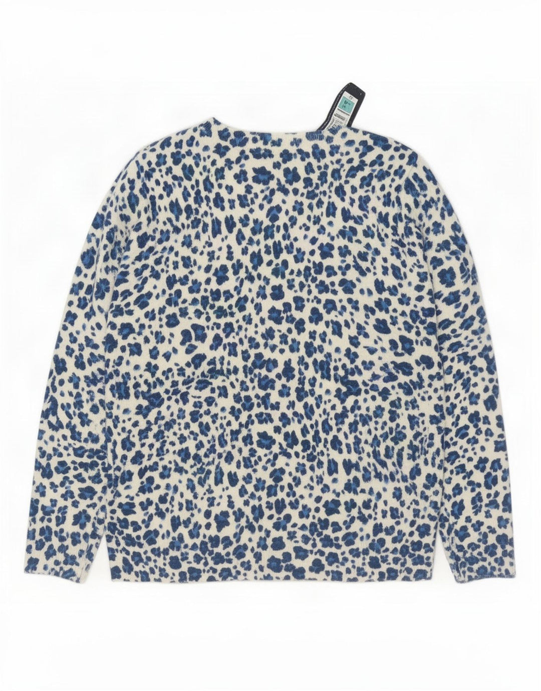 Maglione maglione con scollo a barca da donna Marks & Spencer UK 14 medio bianco