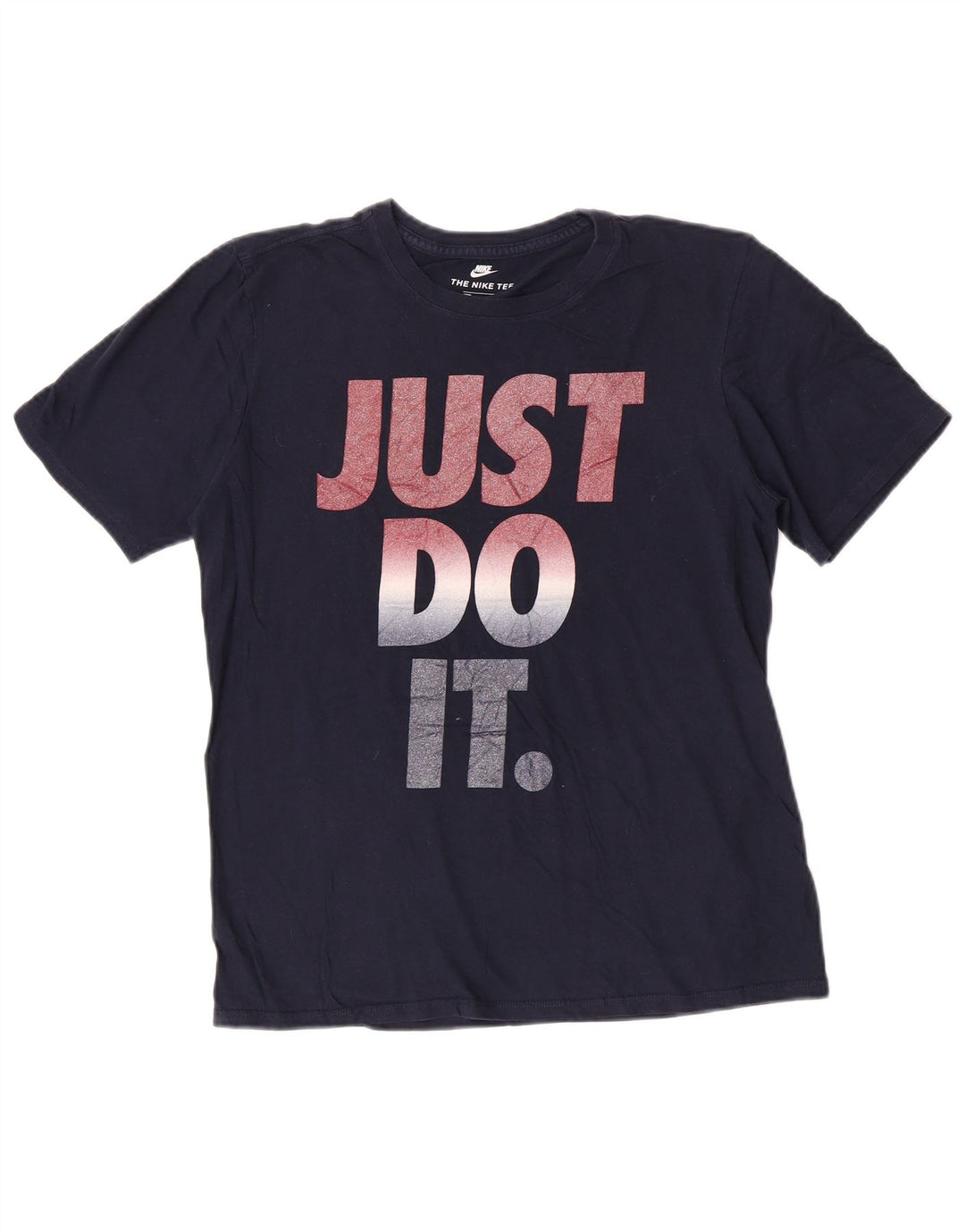 T-shirt grafica Nike da uomo con taglio atletico, colore blu navy medio