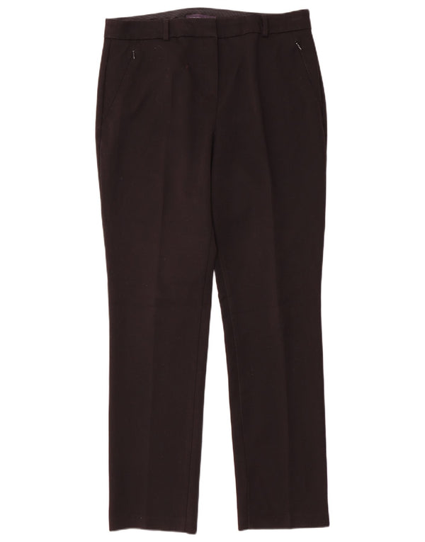 Pantaloni casual moderni da donna Marks & Spencer UK 14 Large W32 L30 neri