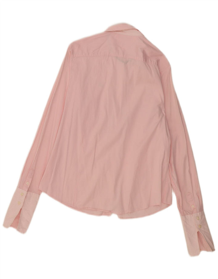 Camicia formale da donna Tommy Hilfiger US 10 Large Pink Striped