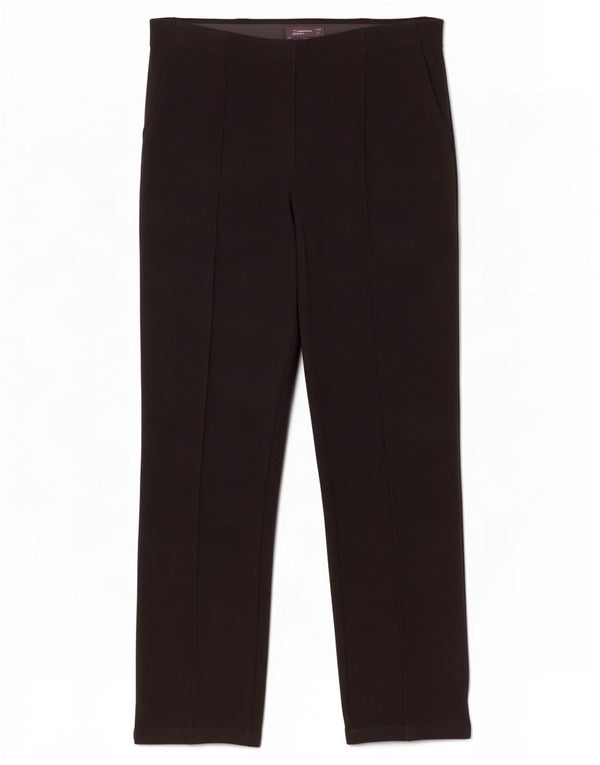 Pantaloni casual dritti da donna Marks & Spencer UK 14 Large W32 L29 Neri