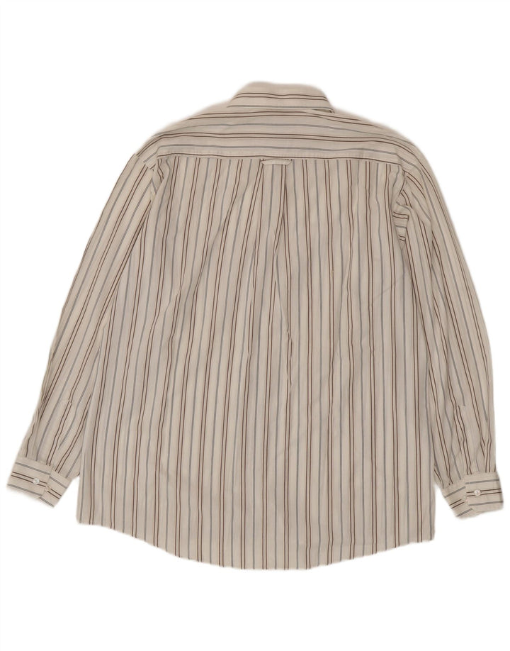 Camicia da uomo Dornbusch taglia 42 a righe bianche grandi