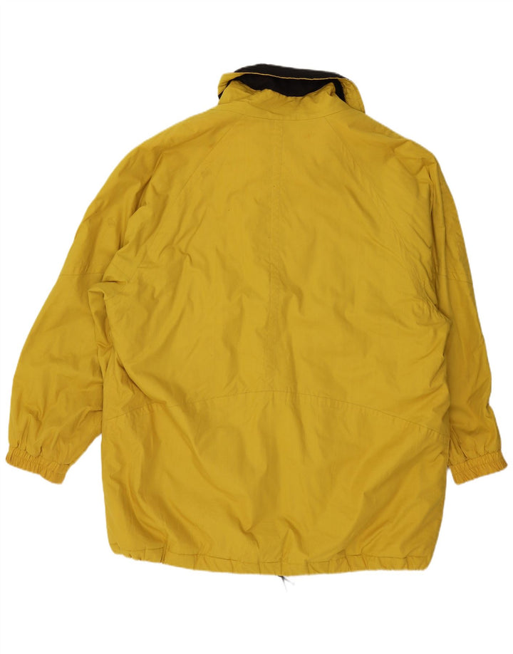 Giacca multiuso oversize da uomo VINTAGE IT 56 3XL Cotone giallo