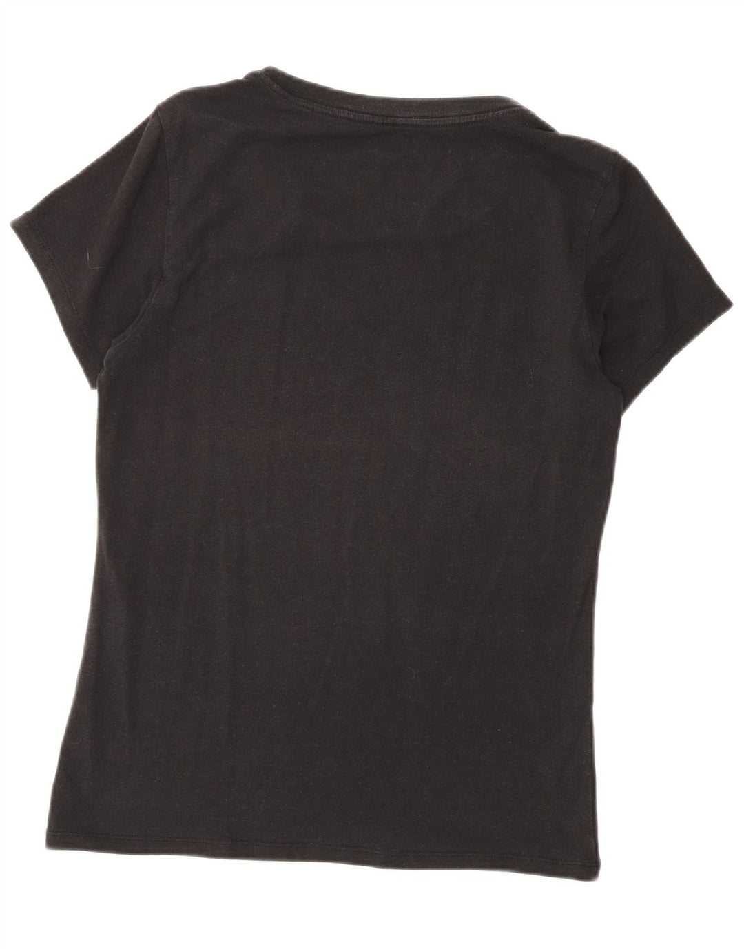T-shirt da donna Calvin Klein Top UK 12 cotone nero medio