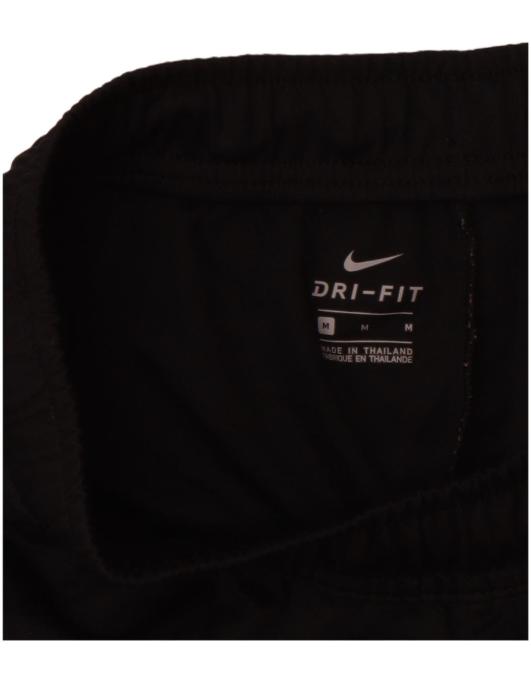 Pantaloni da tuta grafica Nike Dri Fit da donna UK 14 poliestere nero medio