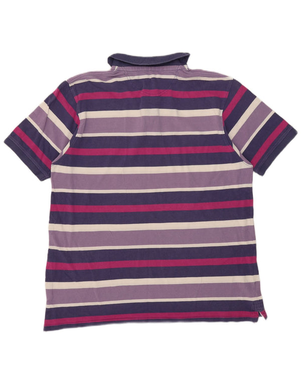 Polo da uomo James Pringle 2XL a righe viola