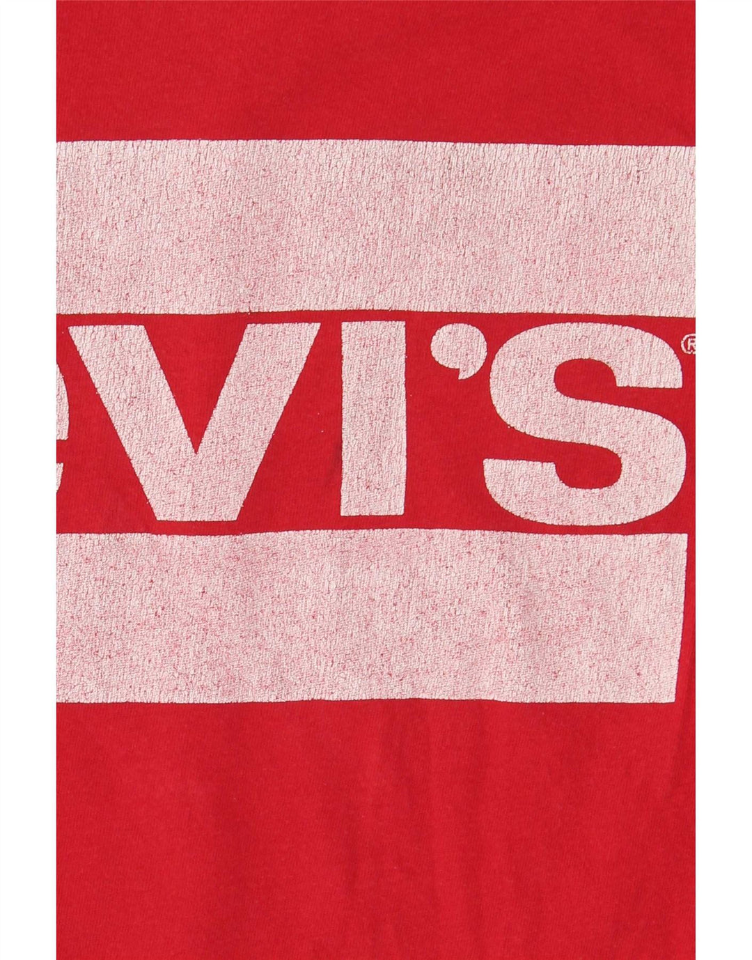 T-shirt grafica da donna Levi's Top UK 10 piccola rossa