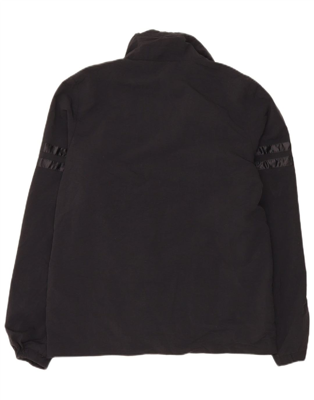 ELLESSE Giacca da tuta oversize da donna UK 10 piccola nera