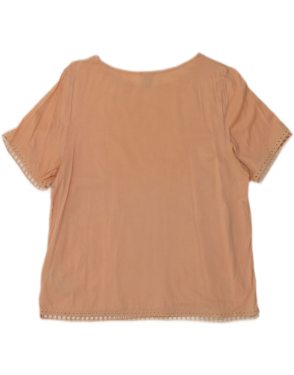 Top in camicetta da donna J. Crew UK 14 Rosa medio floreale
