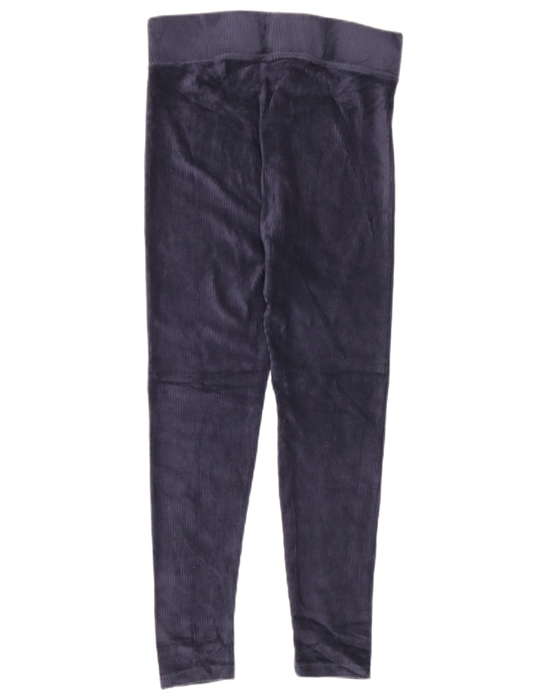 Leggings in velluto da donna Marks & Spencer UK 12 cotone blu navy medio