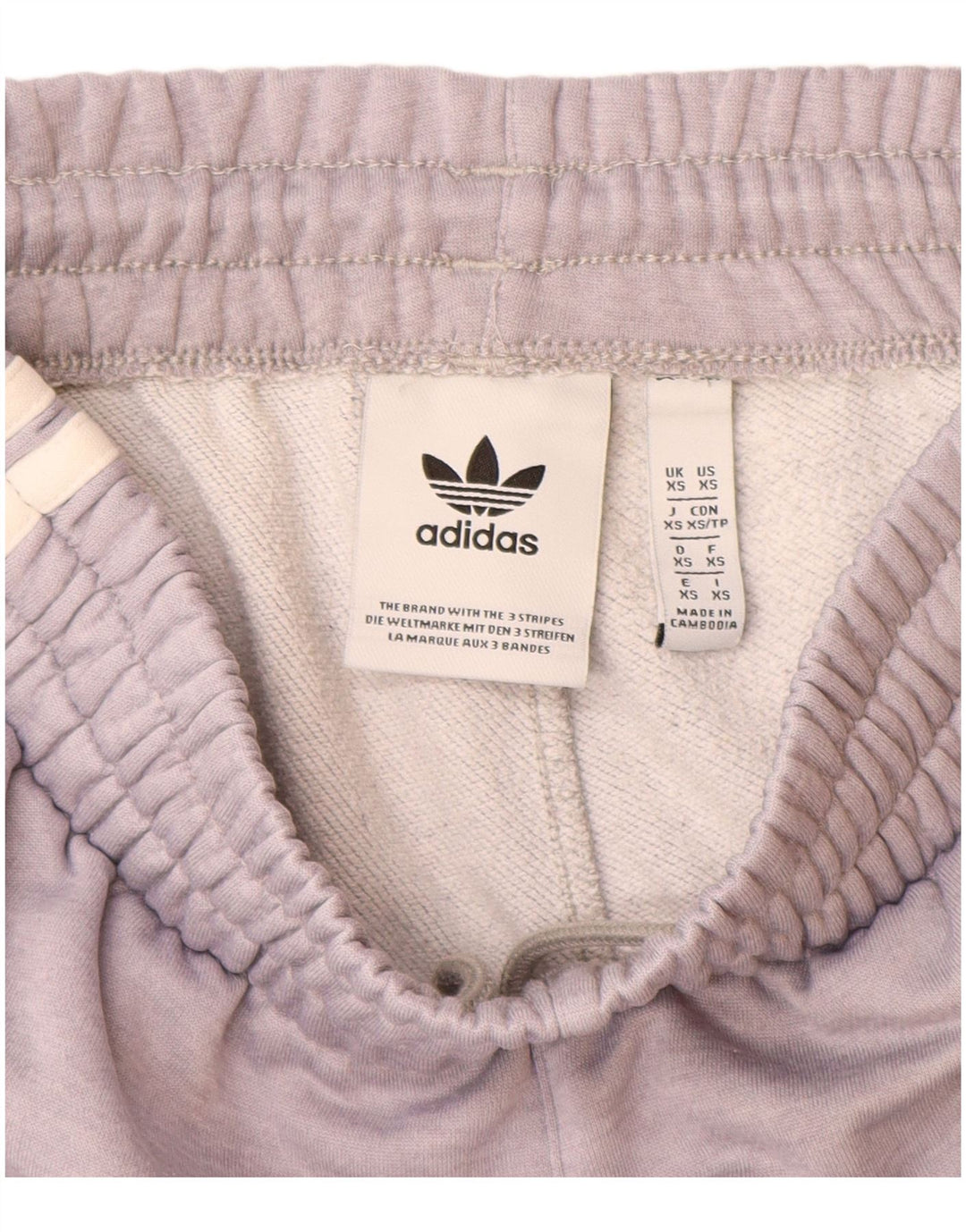 Pantaloncini sportivi da uomo Adidas XS viola poliestere