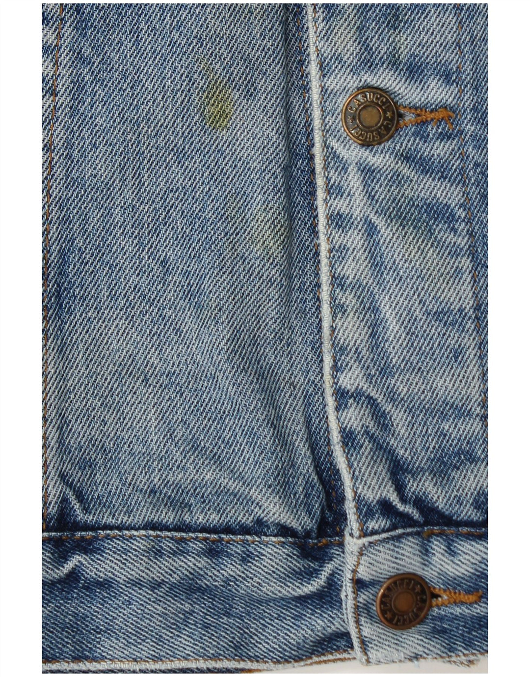 Giacca in denim da uomo Casucci UK 42 XL Blu