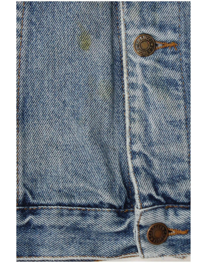 Giacca in denim da uomo Casucci UK 42 XL Blu