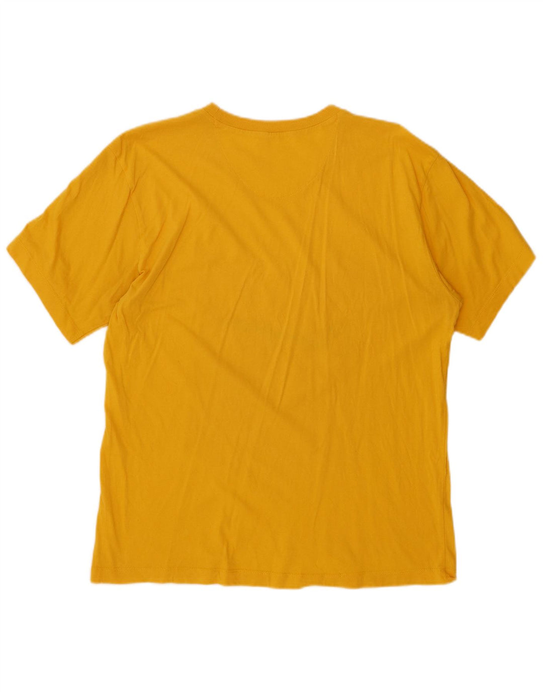 T-shirt grafica da uomo CHAMPION Top grande gialla