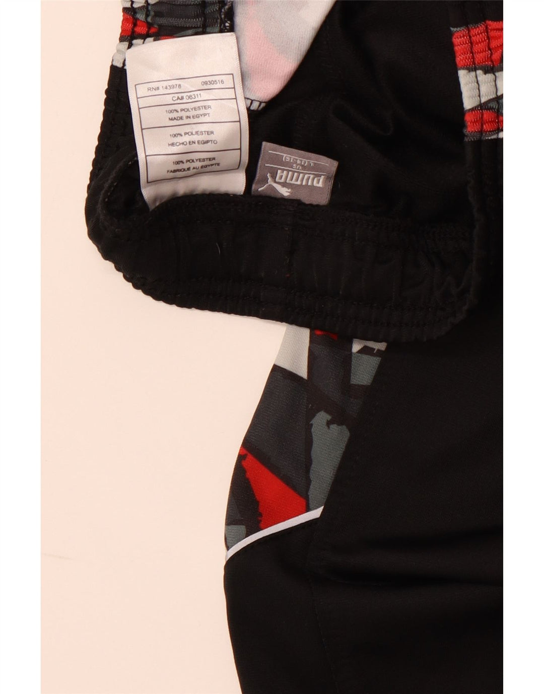 Pantaloni da tuta da ragazzo PUMA Joggers 14-15 anni Large Nero geometrico