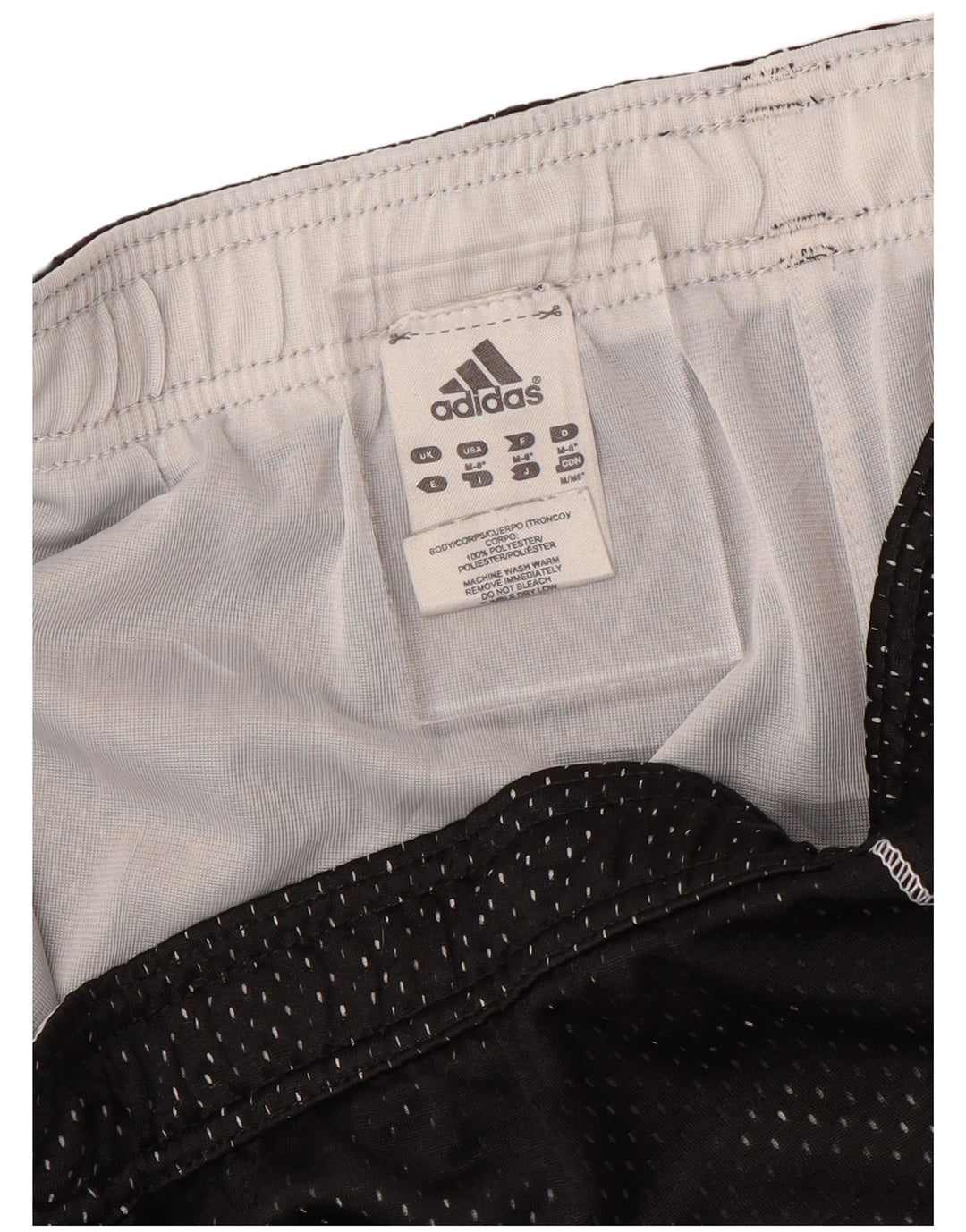 Pantaloncini sportivi ADIDAS da donna UK 14 medio nero poliestere