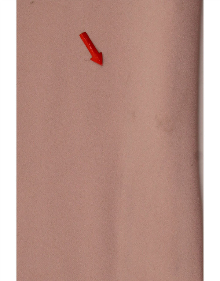 Pantaloni chino slim da donna Zara piccoli W27 L26 poliestere rosa