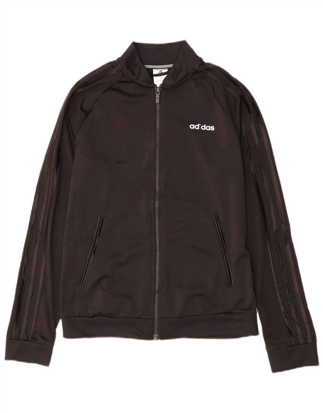 Giacca da tuta da donna Adidas UK 8/10 Small Poliestere nero