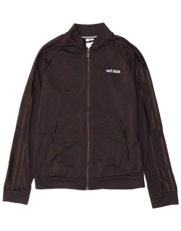 Giacca da tuta da donna Adidas UK 8/10 Small Poliestere nero