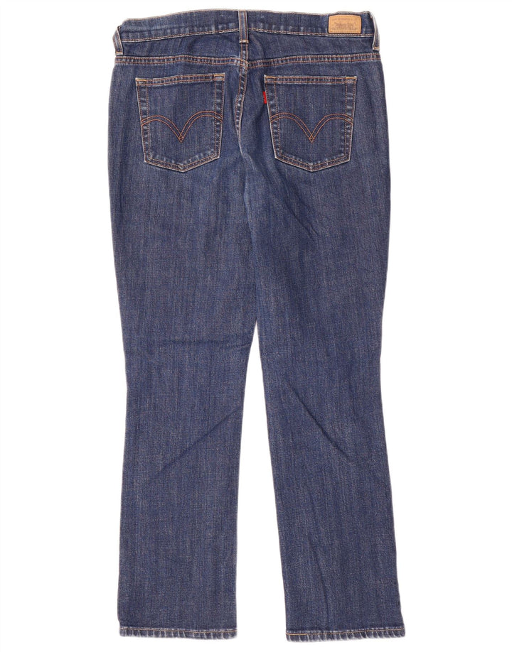 Jeans dritti Levi's da donna 505 US 6 medio W32 L29 cotone blu
