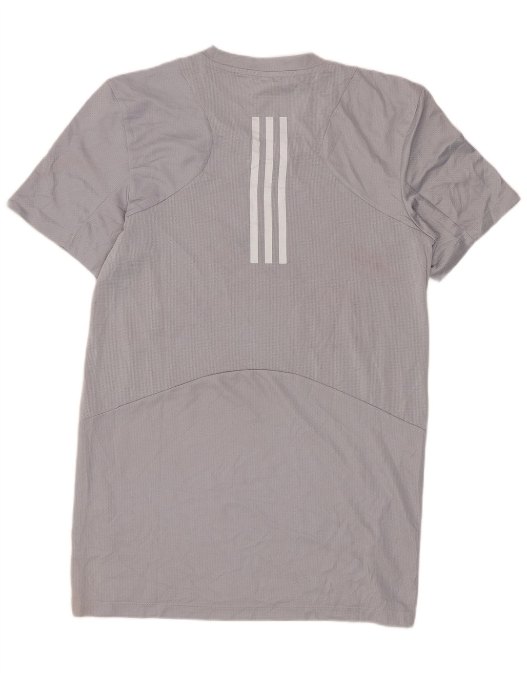 T-shirt da uomo ADIDAS Top piccola grigia in poliestere