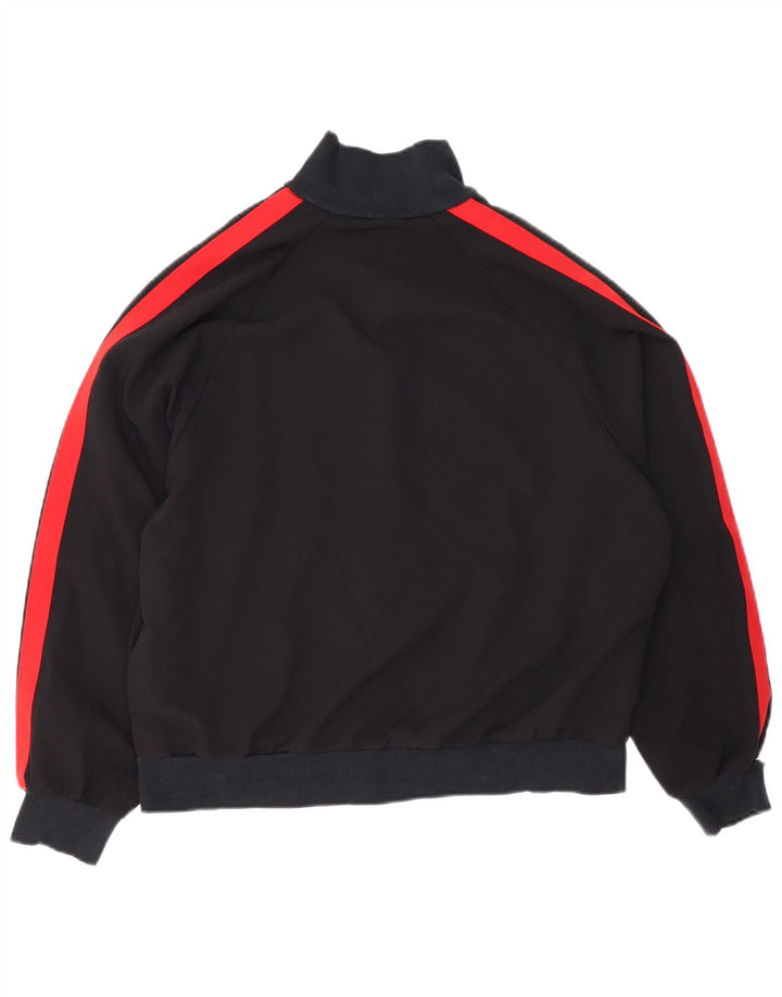 Giacca da tuta da donna Zara UK 16 Large in poliestere color block nero