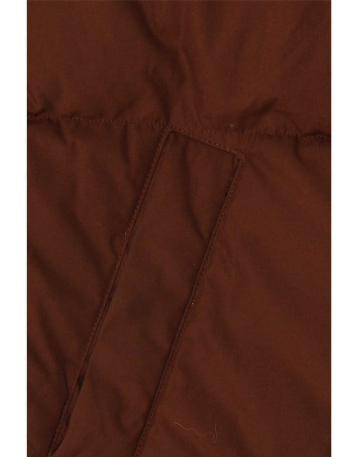 Giacca imbottita con cappuccio da uomo Champion UK 42 XL poliestere marrone