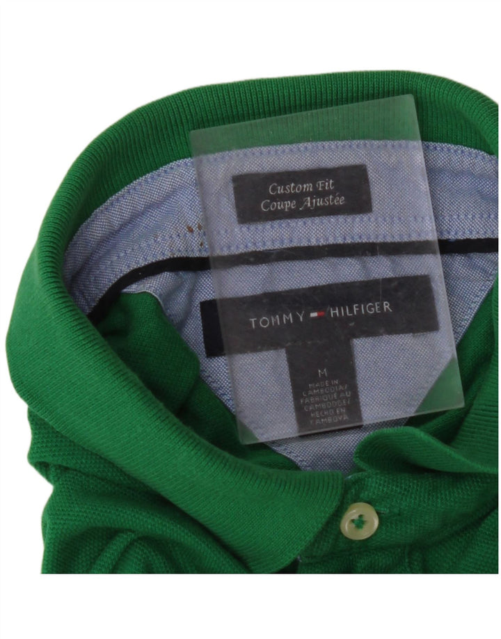 TOMMY HILFIGER Polo da uomo su misura verde medio