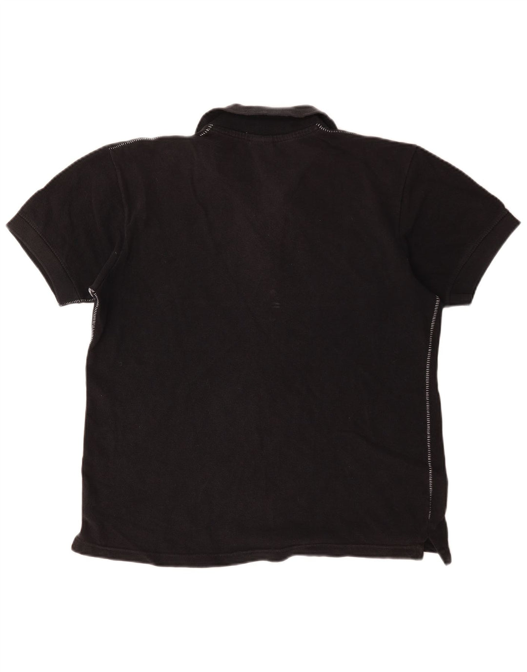 Polo Nike da donna UK 10/12 cotone nero medio