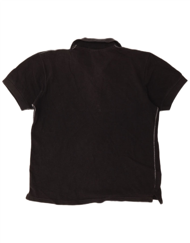 Polo Nike da donna UK 10/12 cotone nero medio