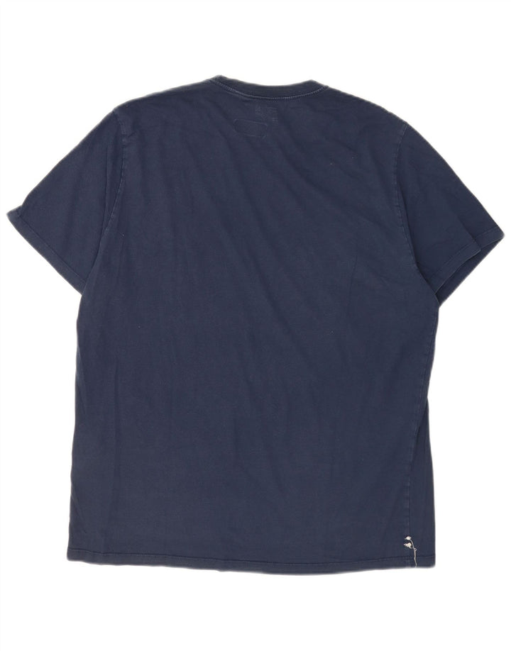 T-shirt grafica da uomo Levi's Top XL in cotone blu navy