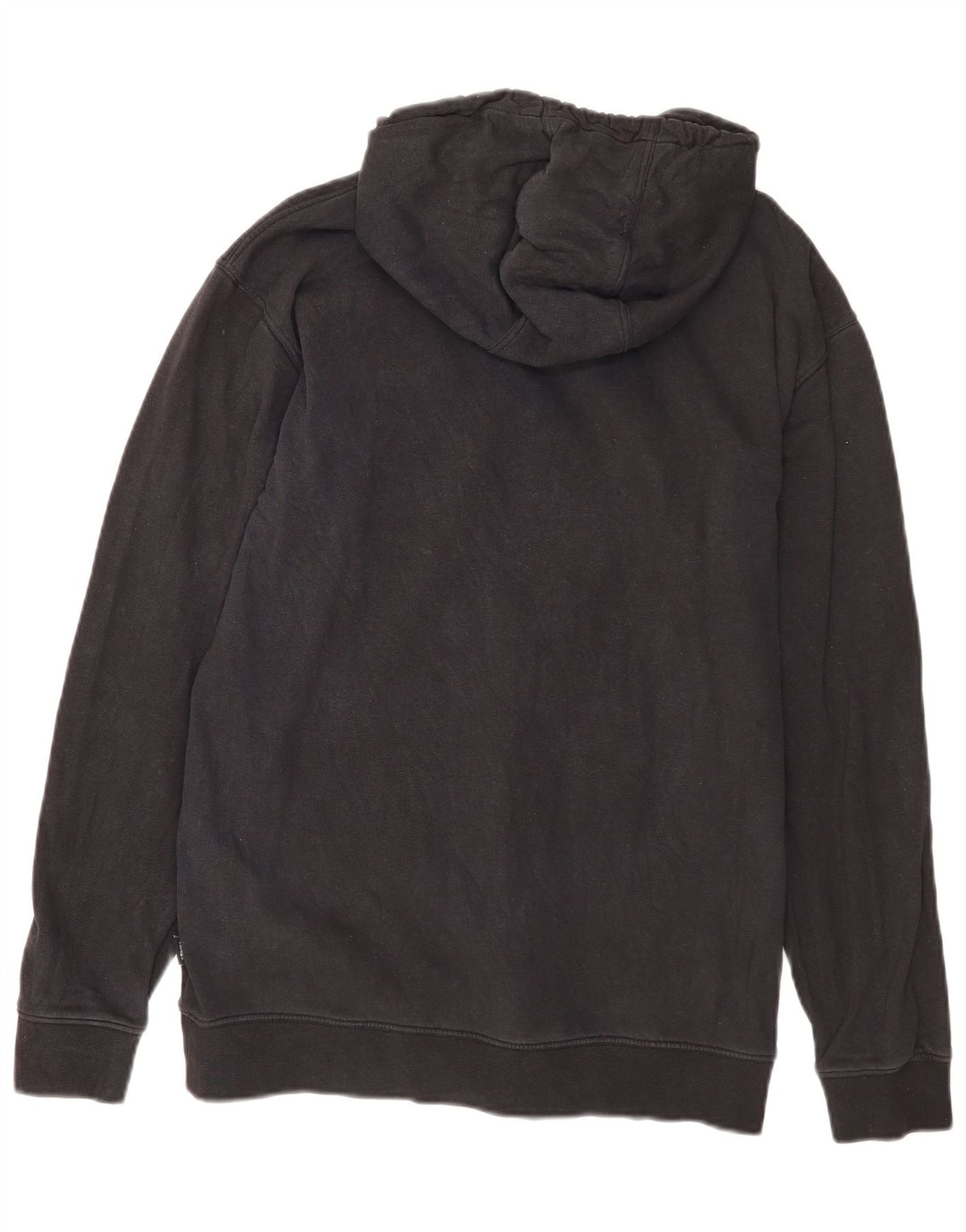 Felpa con cappuccio da uomo Vans, cotone medio nero