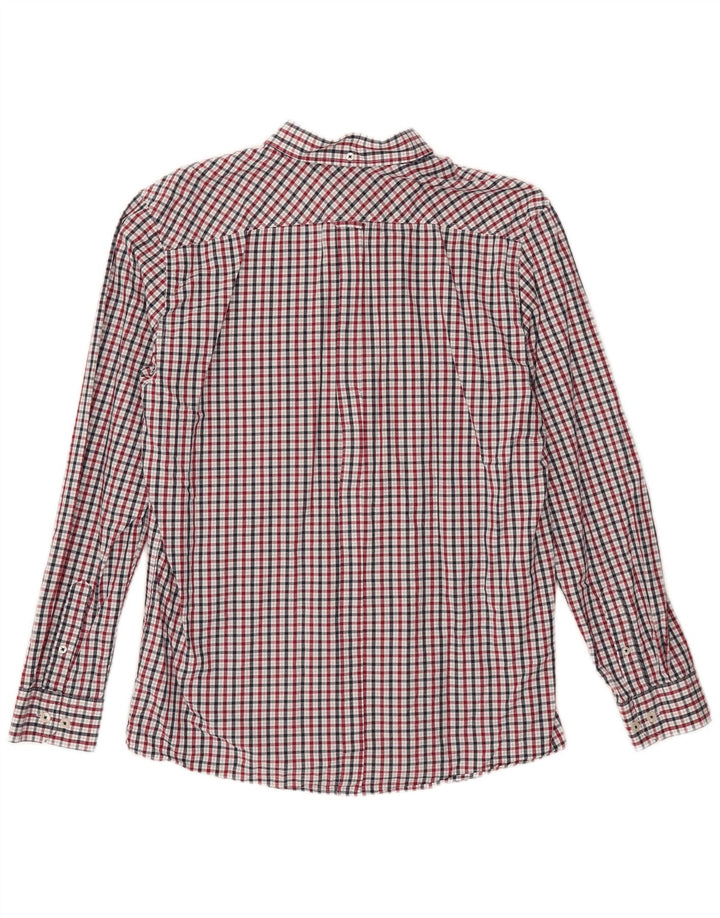 Camicia da uomo Ben Sherman in cotone a quadri multicolore grande