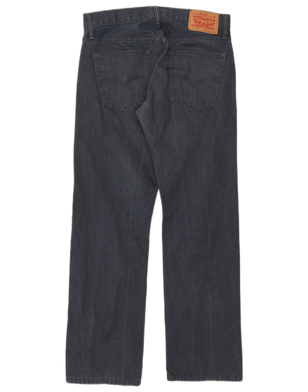 Levi's Uomo 514 Pantaloni casual dritti W32 L30 Cotone blu navy
