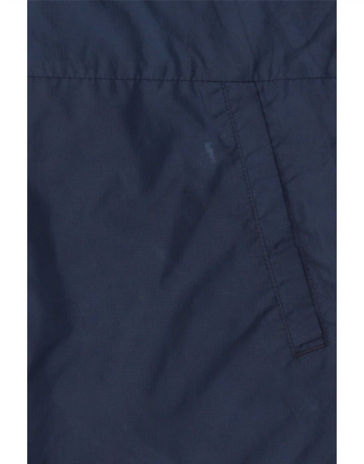 Giacca da ginnastica con cappuccio Adidas da ragazzo 13-14 anni in poliestere blu navy